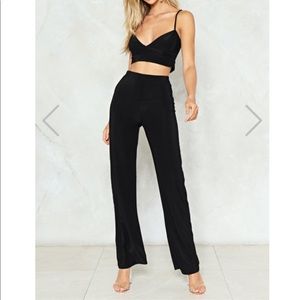 Nasty Gal Two Piece Set - Black